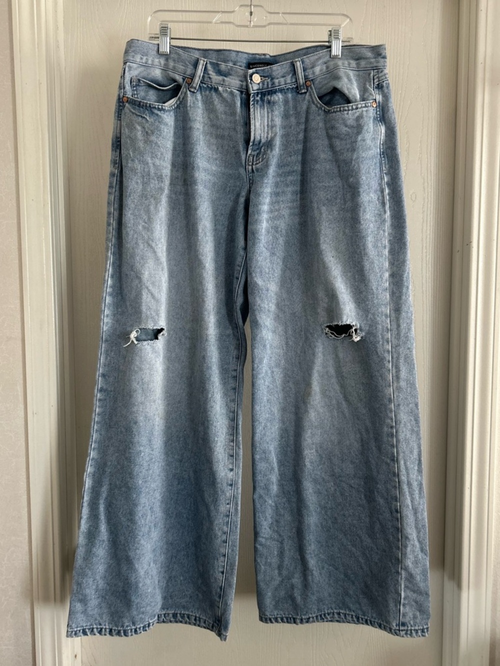 Sincerely Jules | Light Blue wide-leg Denim Jeans | Size 13/31